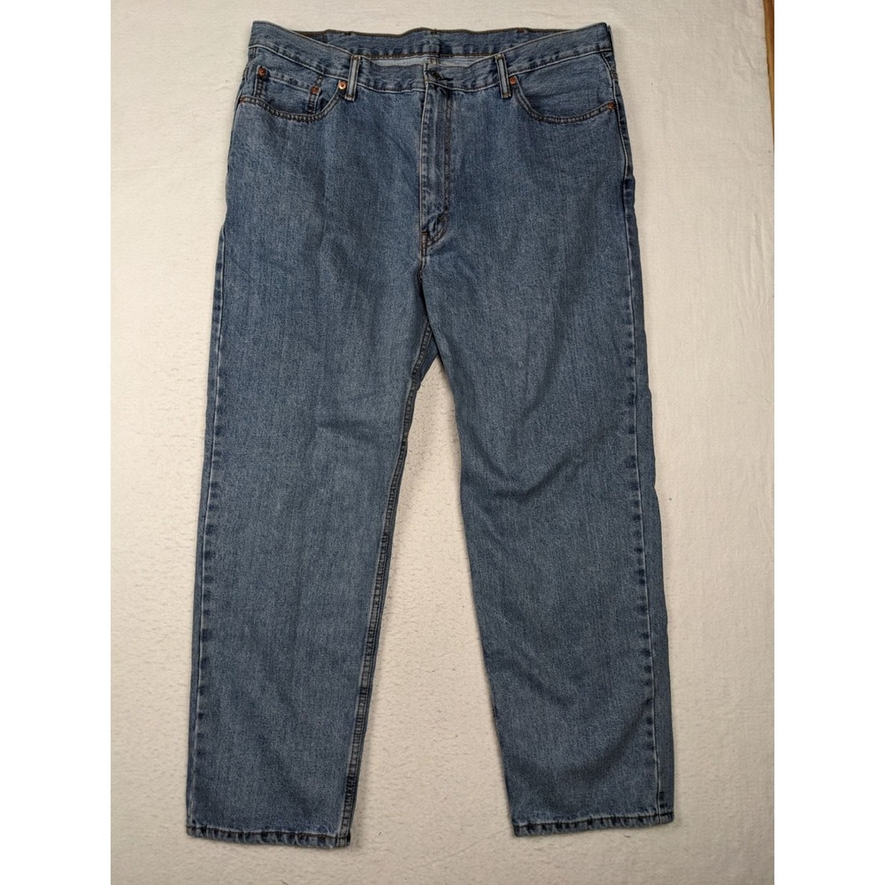 Levis 550 Mens Denim Jeans 42‎ x 32 W42 L32 Blue